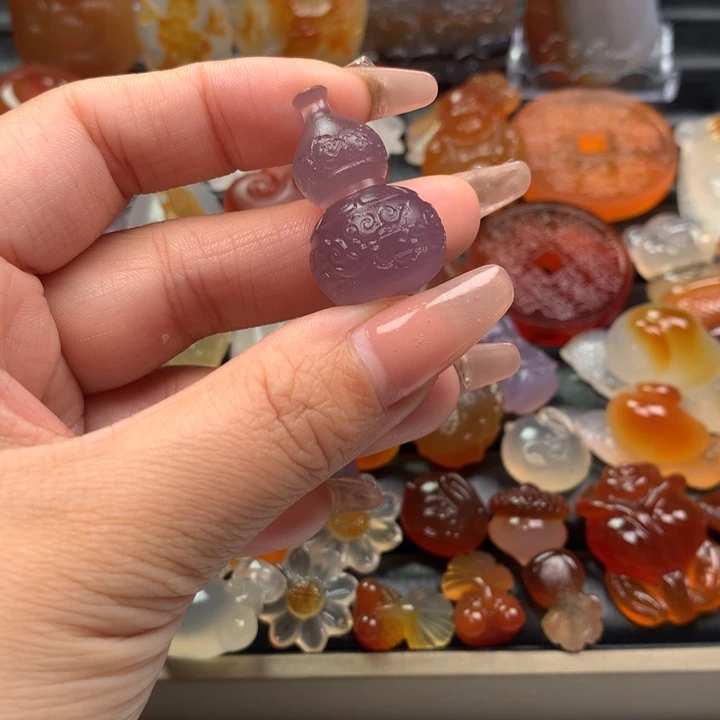 玛瑙/玉髓颈饰未镶嵌远*