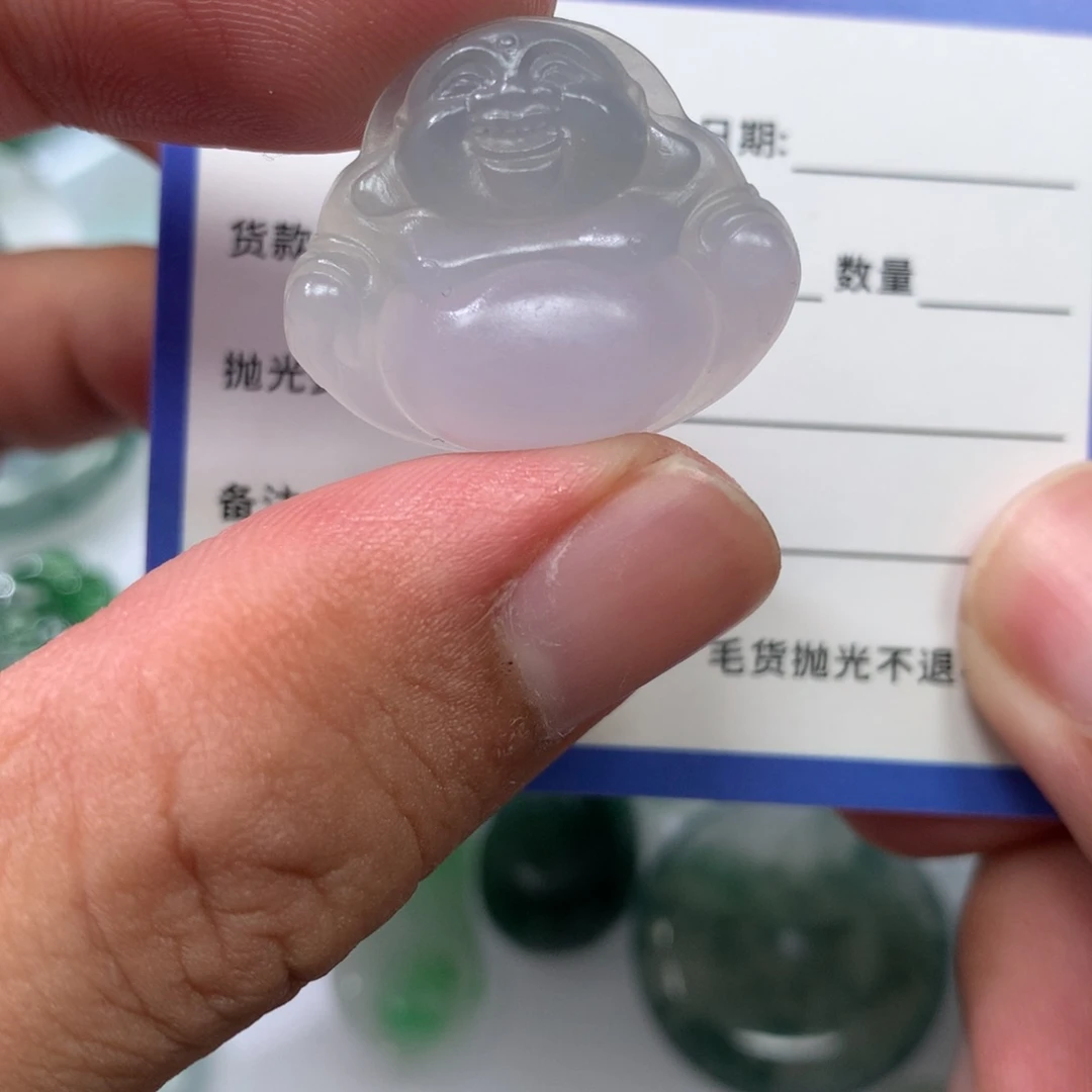 未镶嵌定制翡翠吊坠