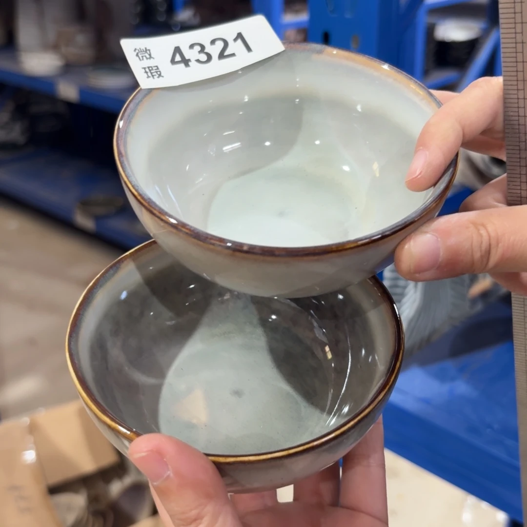陶瓷4321 微瑕陶瓷餐具2个