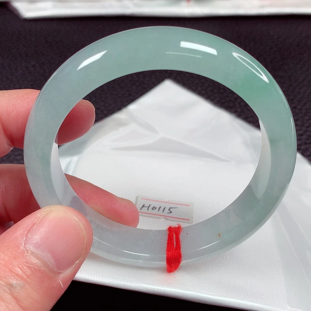 翡翠未镶嵌手镯天然翡翠手镯