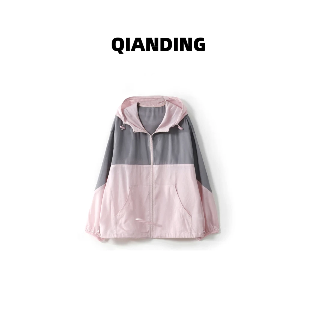 JZ【100%天丝双色防晒衣】奢牌感巨遮肉显瘦时尚百搭外套JZ25157