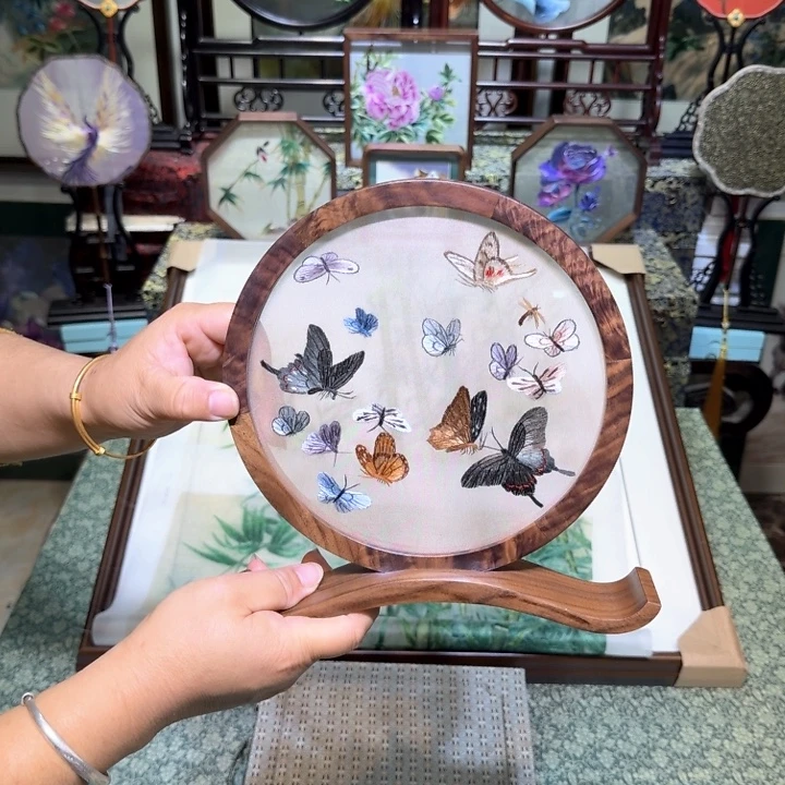 刺绣手工苏绣工艺制作技艺精湛