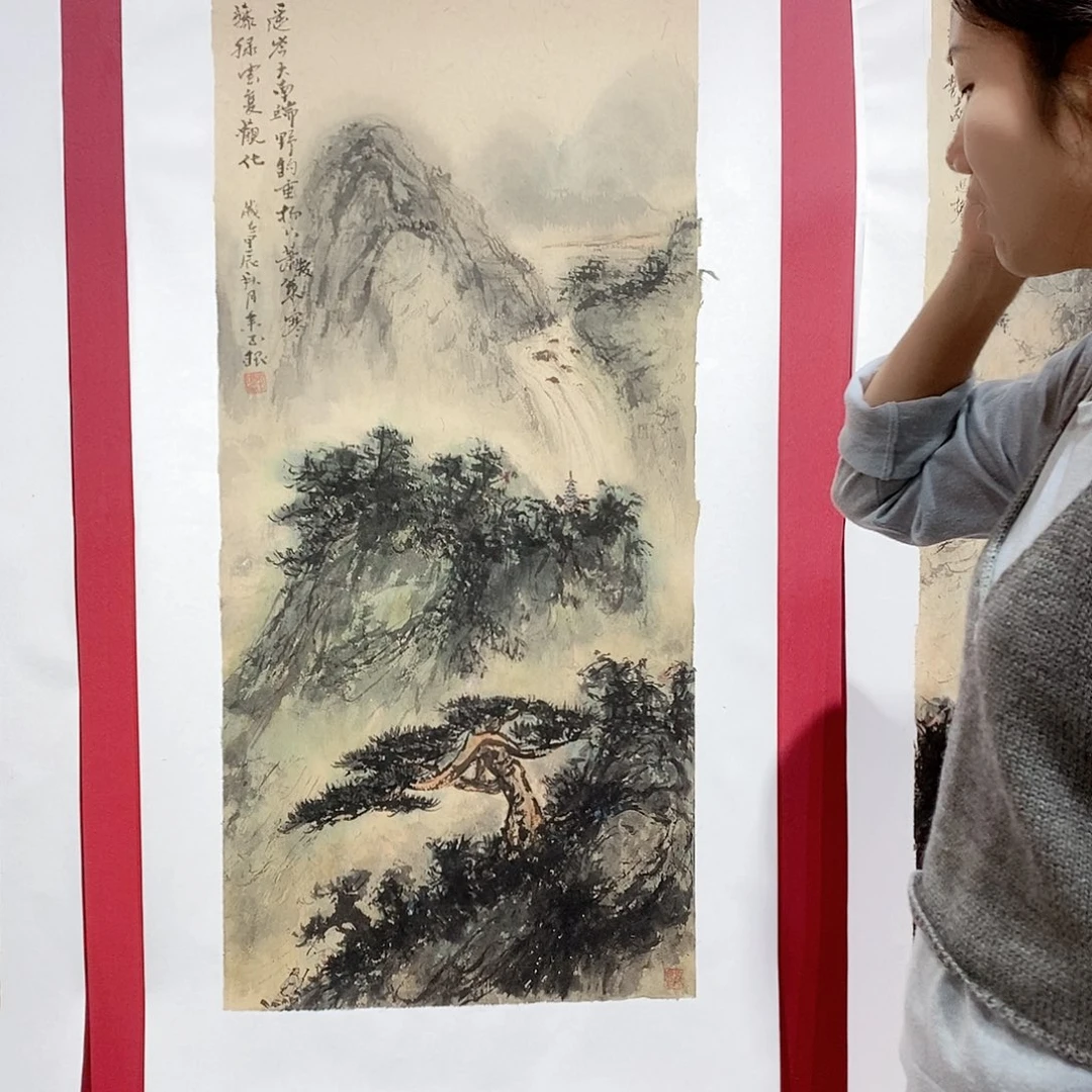 国画手绘国画作品