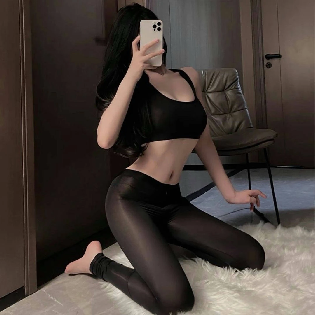 燃夜fire性感修身显瘦内衣家居服套装