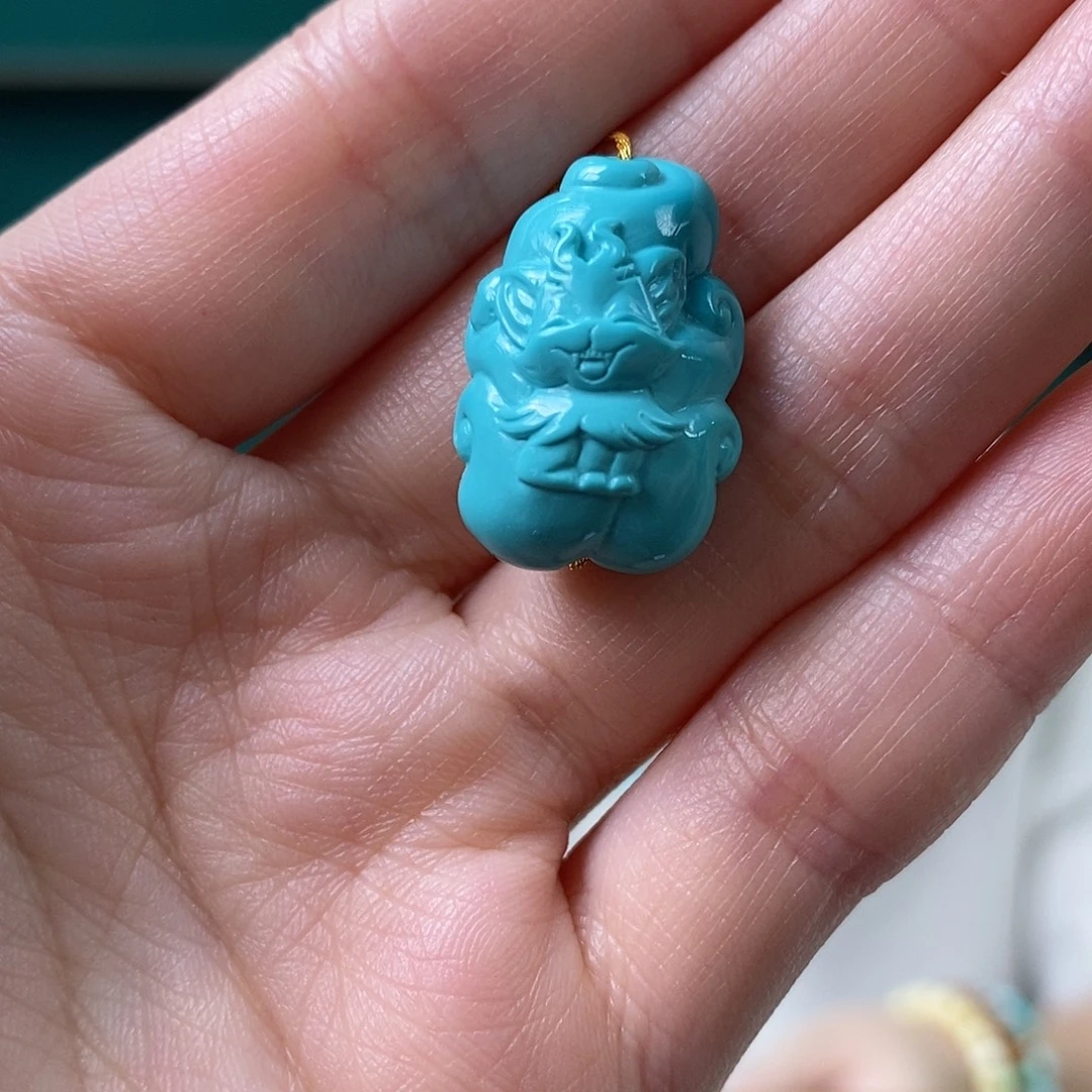 绿松石未镶嵌珠宝奇石