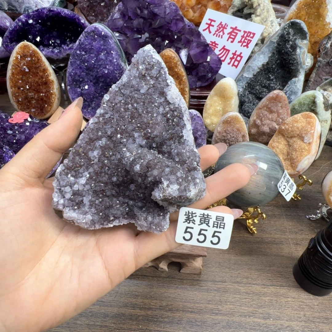 水晶摆件未镶嵌水晶555