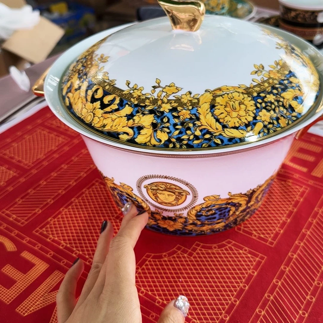 摆件陶骨瓷陶瓷餐具家用陶瓷微瑕