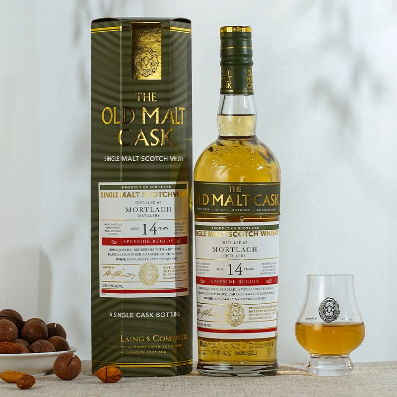 慕赫14年波本桶 亨特梁老麦芽桶单一麦芽威士忌 苏格兰进口洋酒