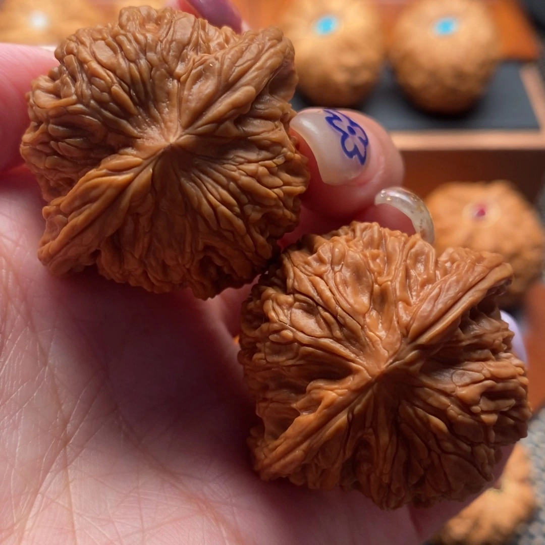 文玩核桃把件40尺寸全品磨盘