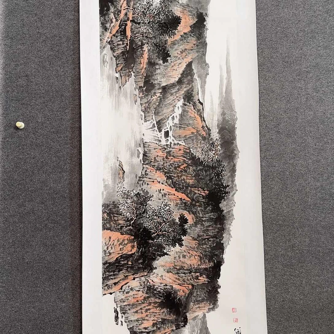 国画zz杜浩老师手绘作品