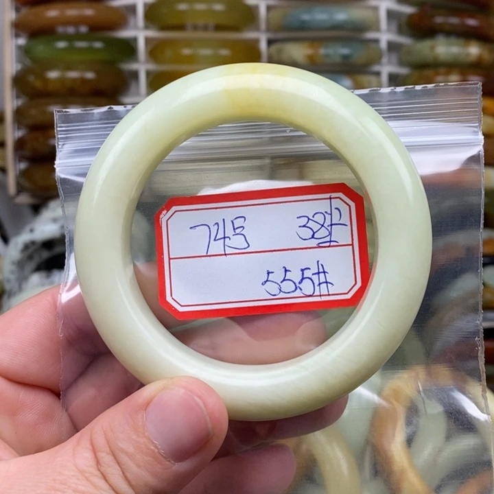 未镶嵌蛇纹石玉手绳