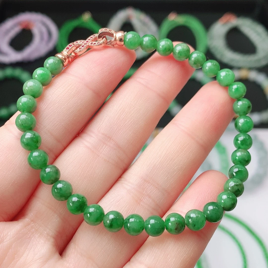 翡翠未镶嵌手链翡翠