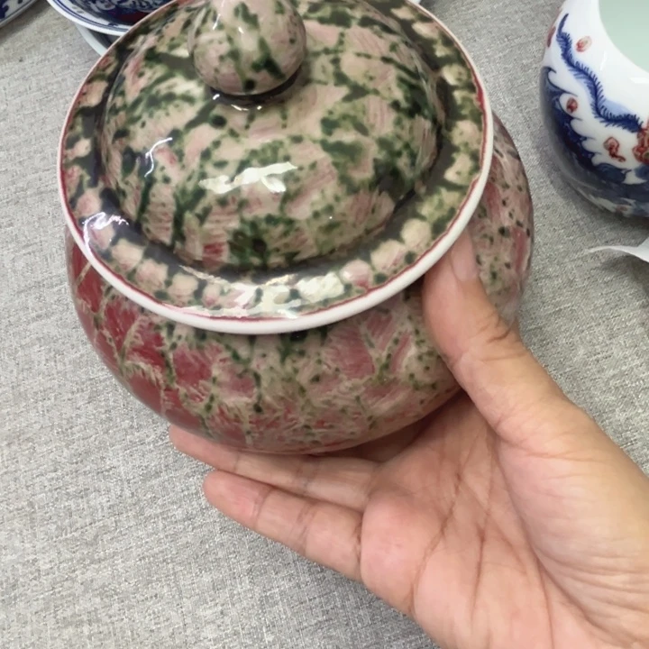 落***梦景德镇陶瓷釉里红