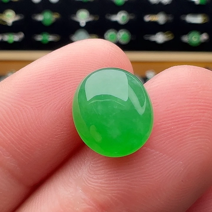 翡翠未镶嵌颈饰蛋面11.1