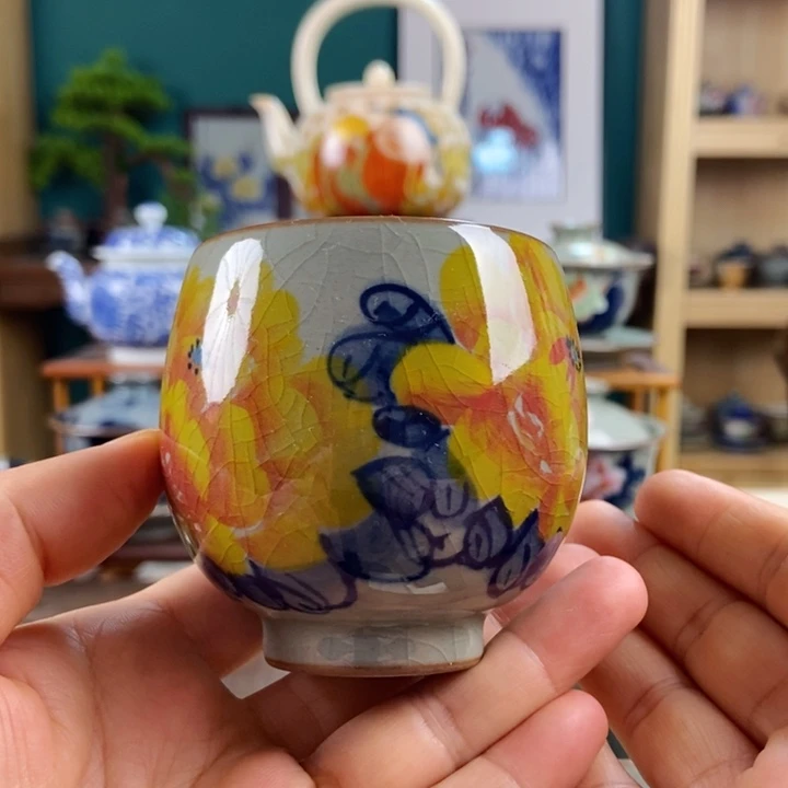 瓷片手工制作工艺精湛等特点