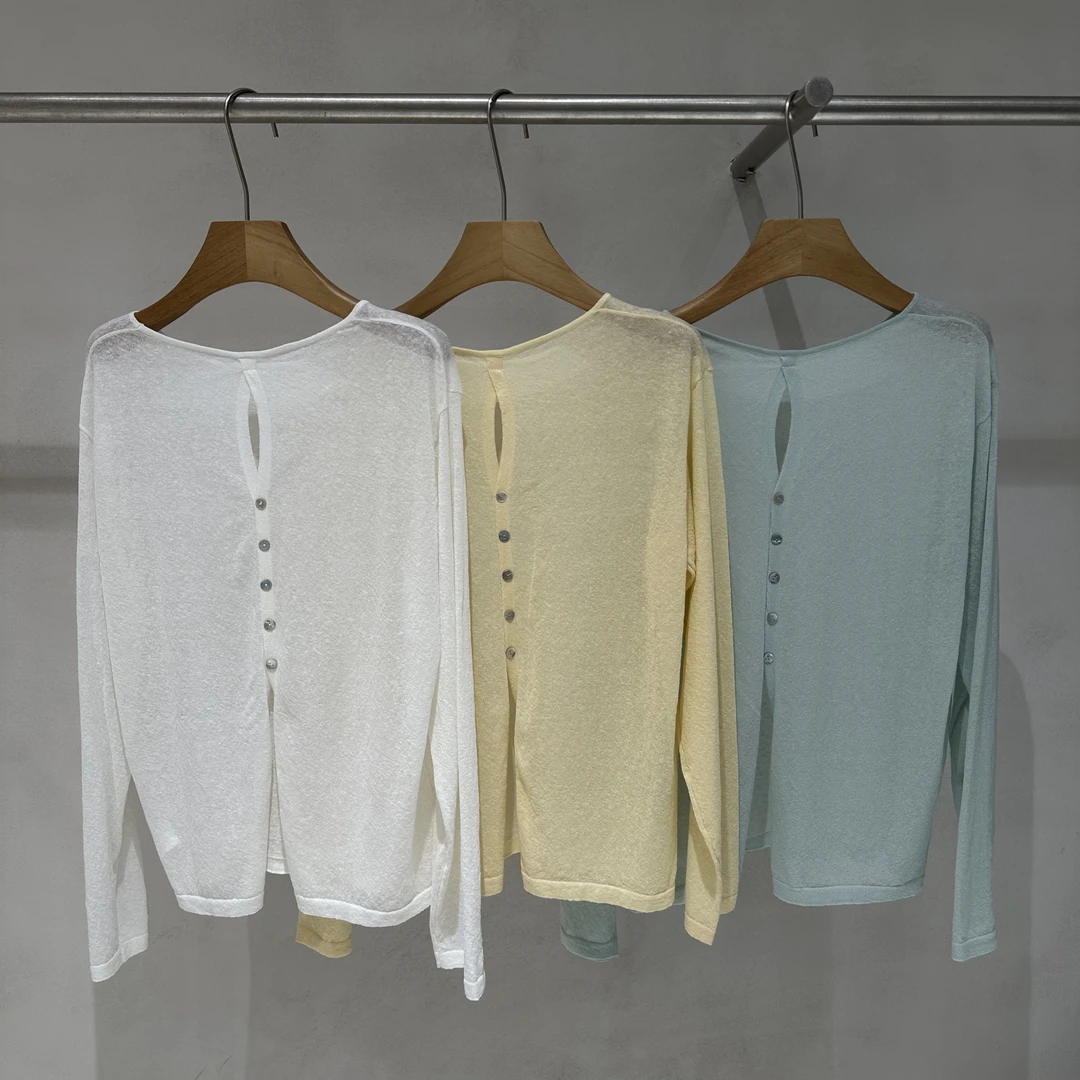 高端女装针织衫高级感穿搭上衣B03-8131