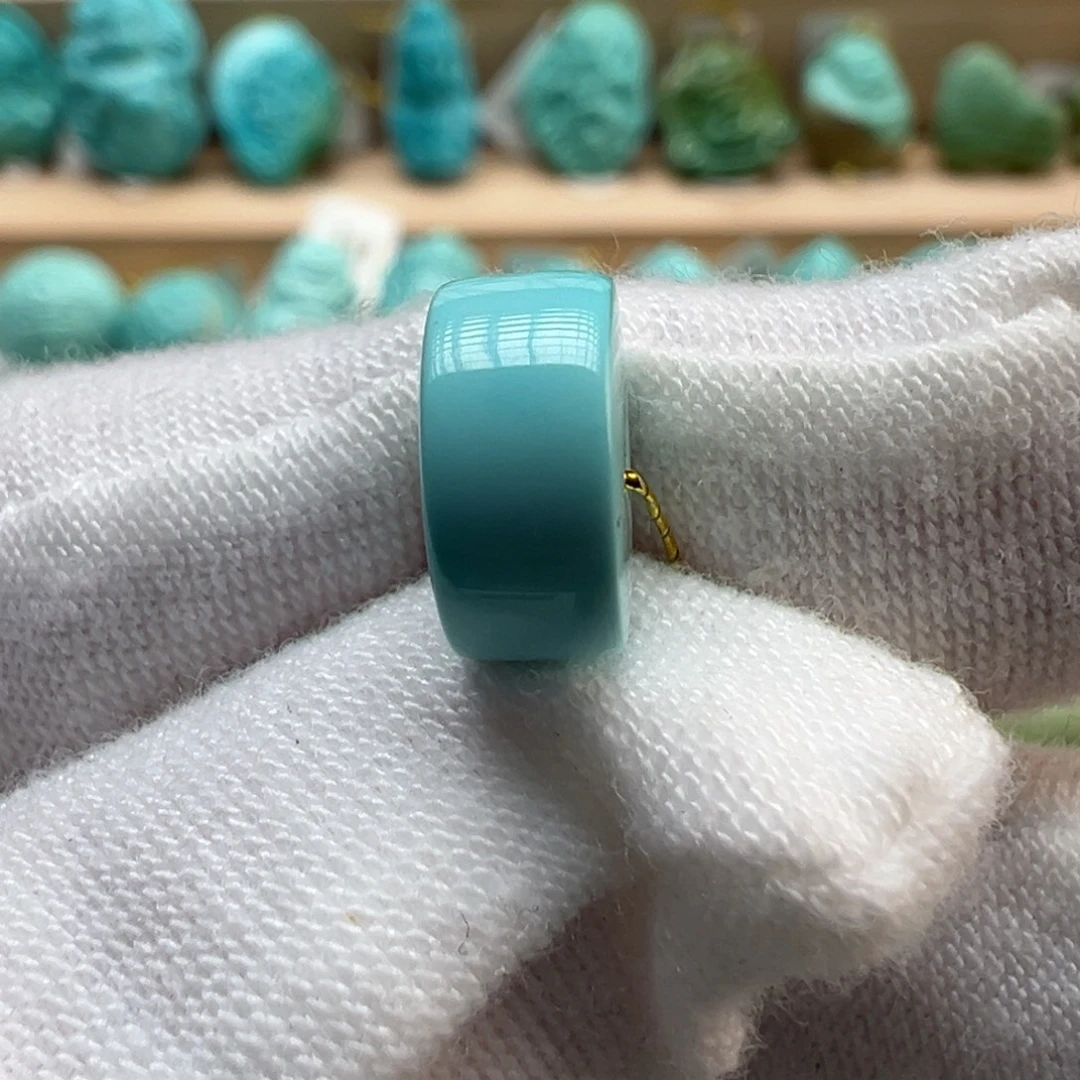 绿松石未镶嵌配饰9.8*4.7mm