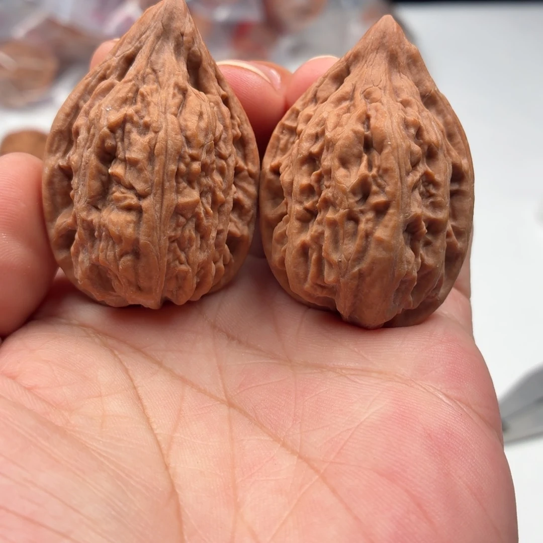 文玩核桃把件瓷瓶鸭嘴