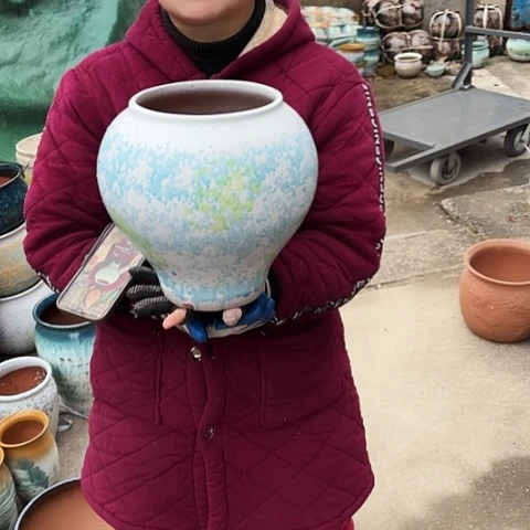 口17高26瑕疵 口裂 底磕碰