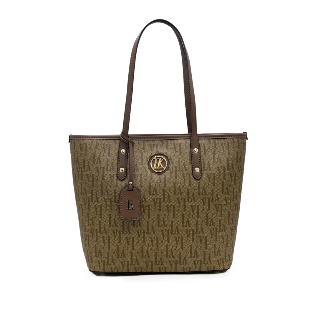 【实用礼物】轻奢高端手拎包 花棕色 手提单肩斜挎女包-LLK321