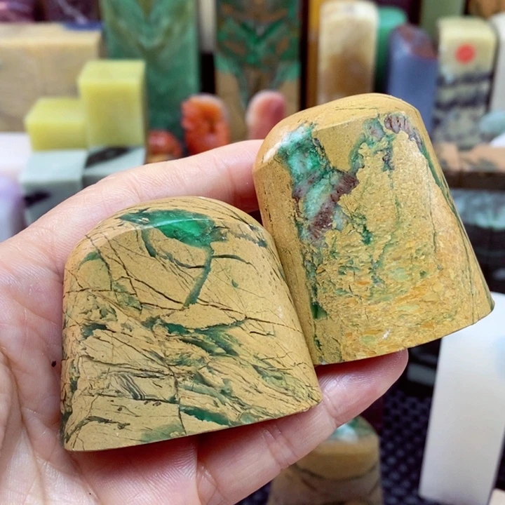 青田石印石楚*四川石头