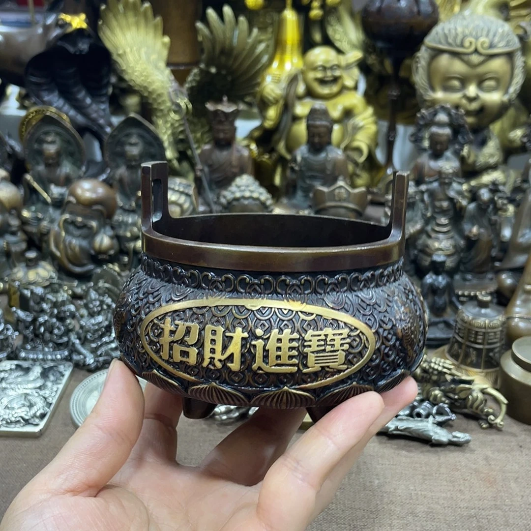 封***板克家铜艺精品摆件