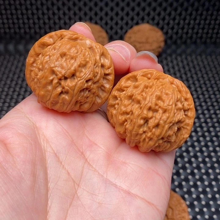 吊坠文玩核桃8白狮子38