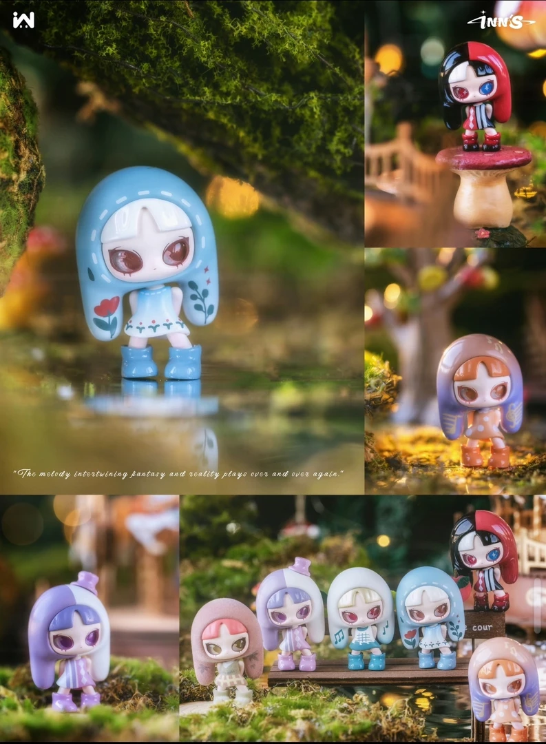 【直播拆盒】INNS幻与真的交响2.0萌粒二代盲盒潮玩