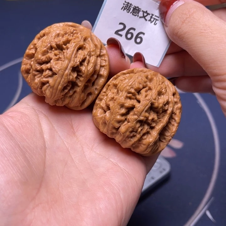 文玩核桃把件粗筋43.266