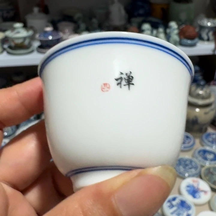 景德镇手工手绘杯