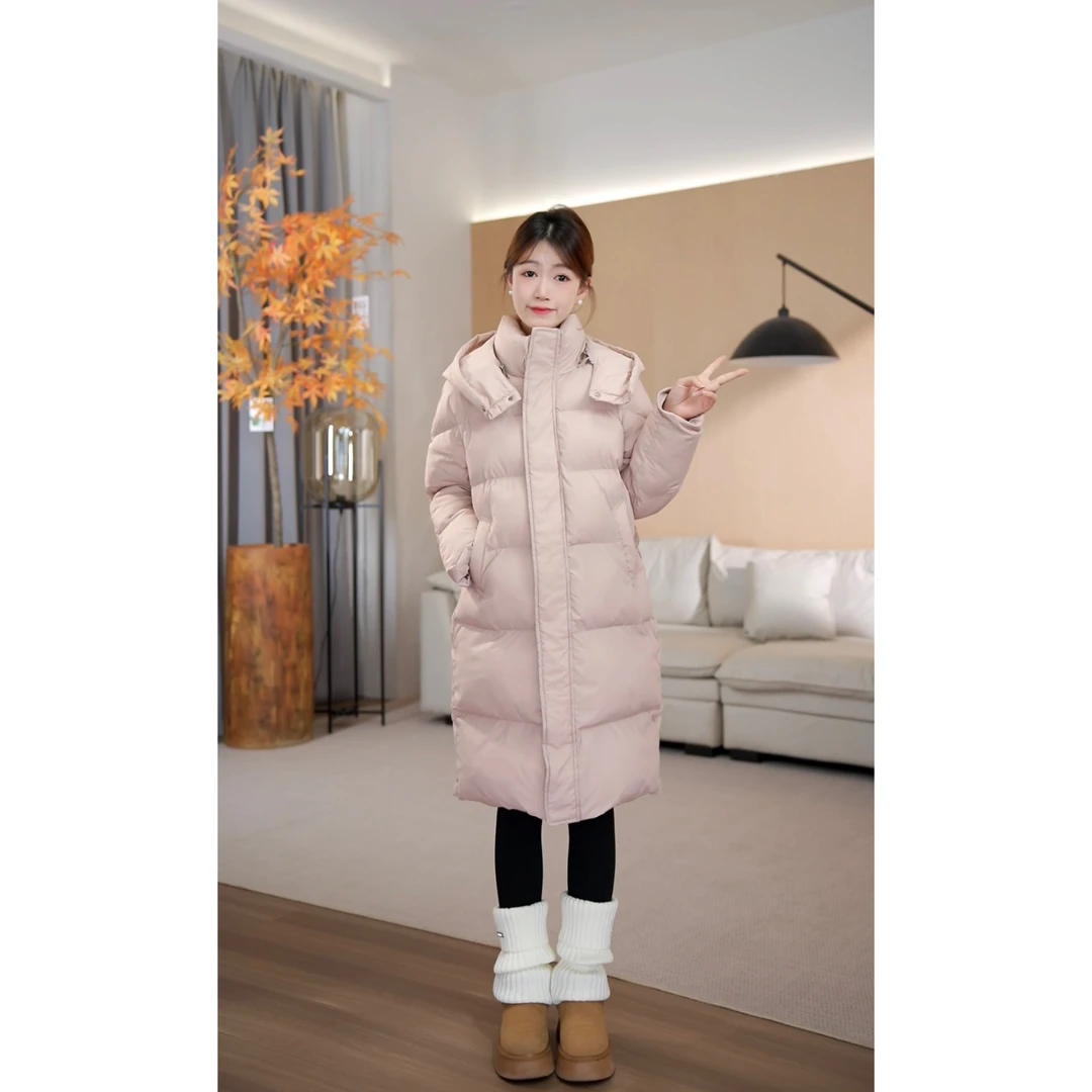 （现货）冬季新款立领可拆卸帽子双拉链棉服-YJ1202