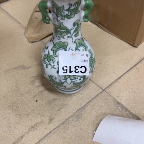 瓶靠***瓷片瑕疵不退不换，介意不拍