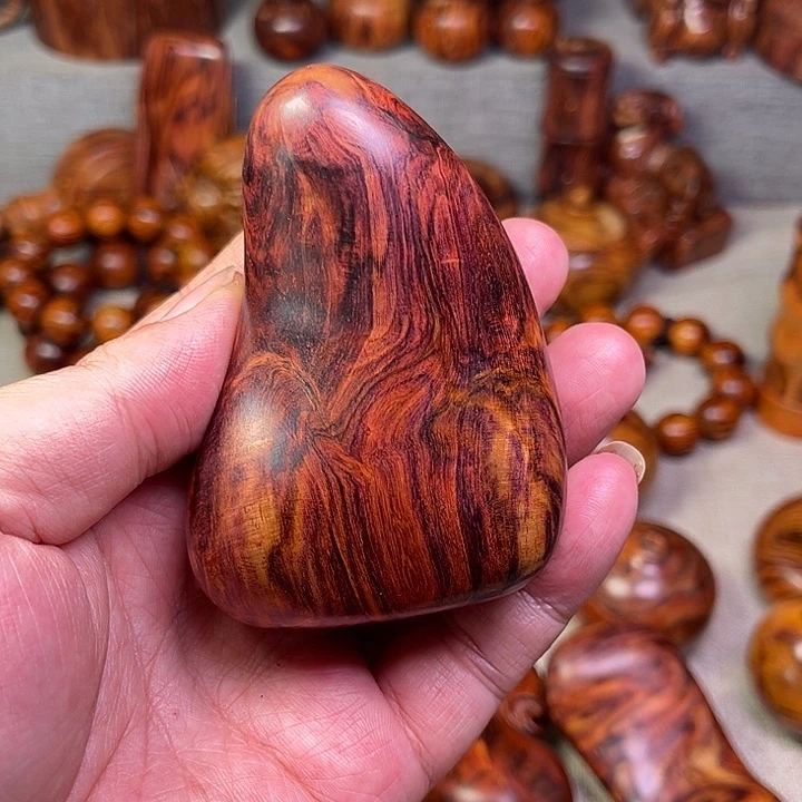 黄花梨/降香黄檀凌*海南黄花梨油梨工艺品