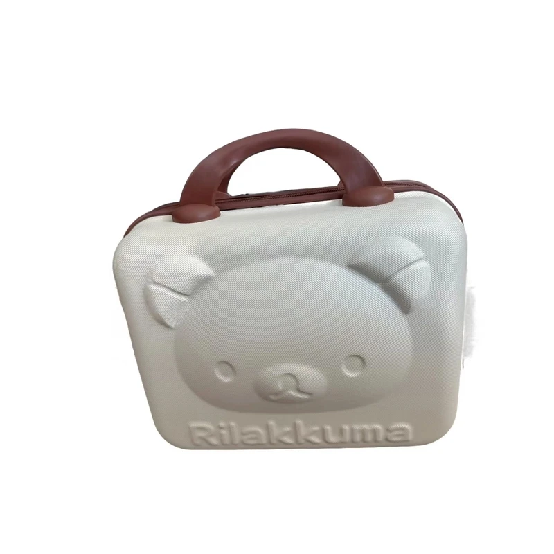 化妆箱14寸迷你手提箱子小行李箱伴手礼卡通收纳化妆包1