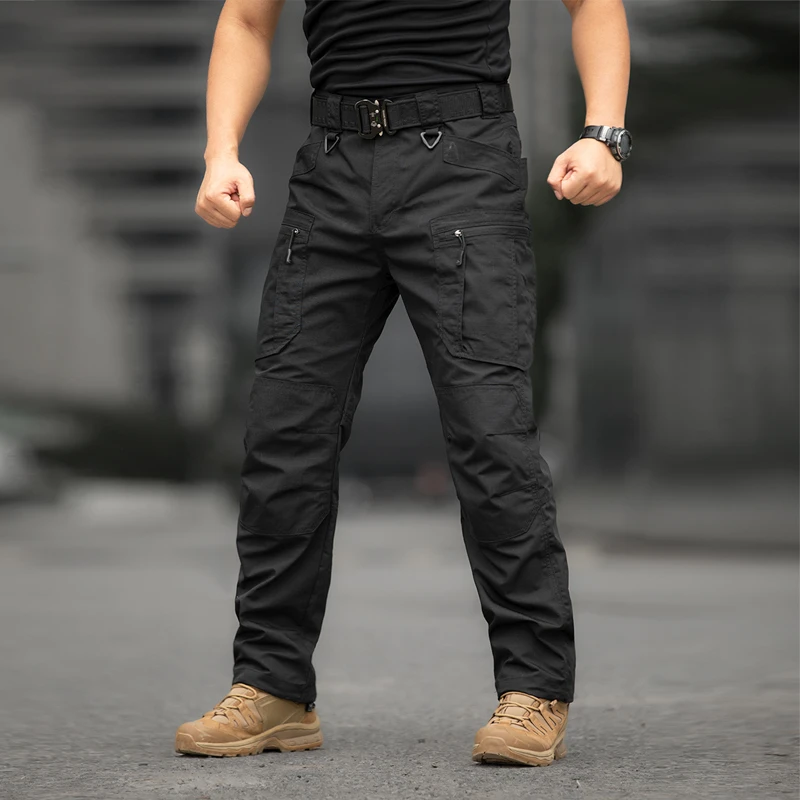 执政官IX10战术裤男户外多功能多袋工装长裤春秋季军迷防水作训裤