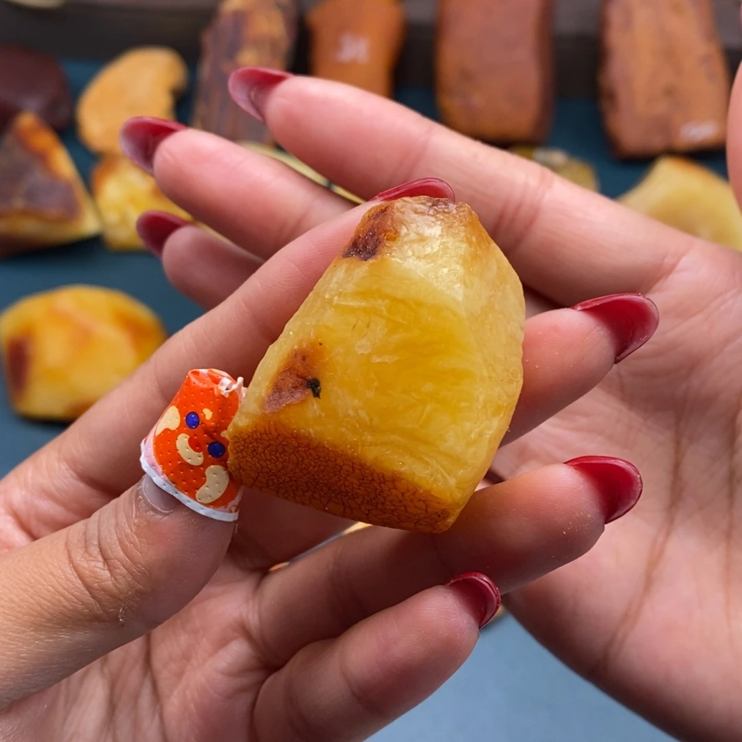 未镶嵌定制琥珀蜜蜡