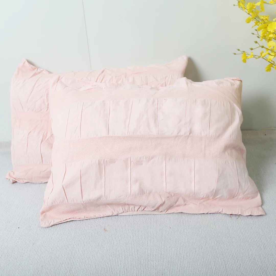 现代简约时尚家居舒适简约休闲家居床品枕套6D870(一对装)