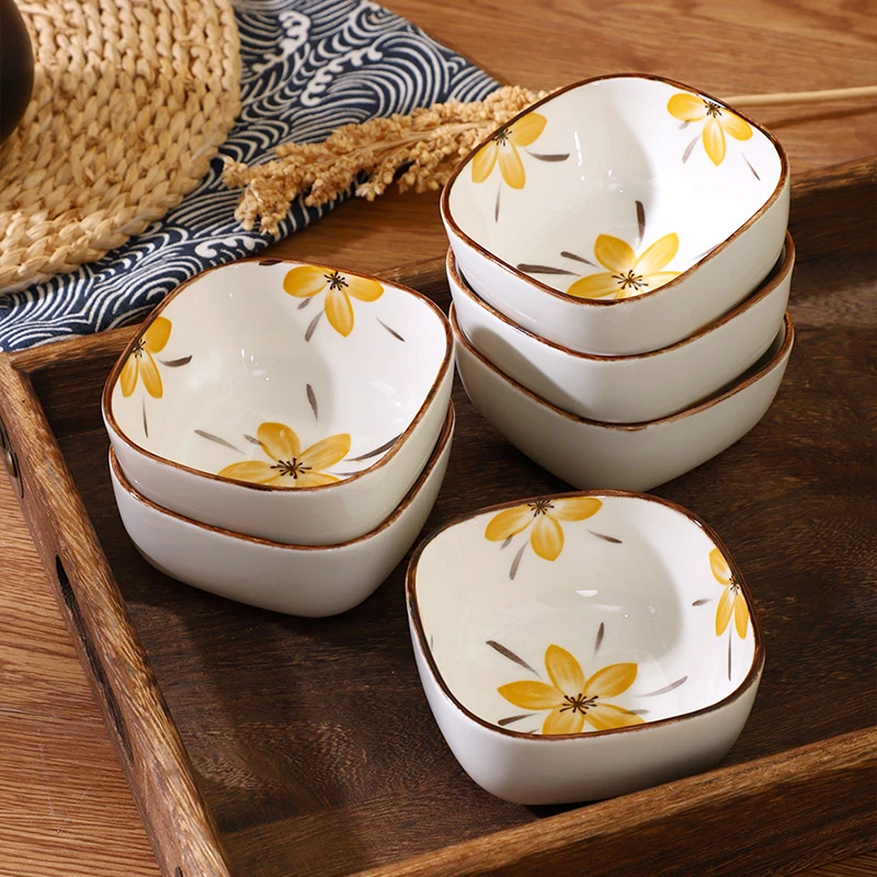 陶瓷蘸料小号碟子烤肉调料小吃日式酱油食醋咸菜味碟骨头碗盘家用