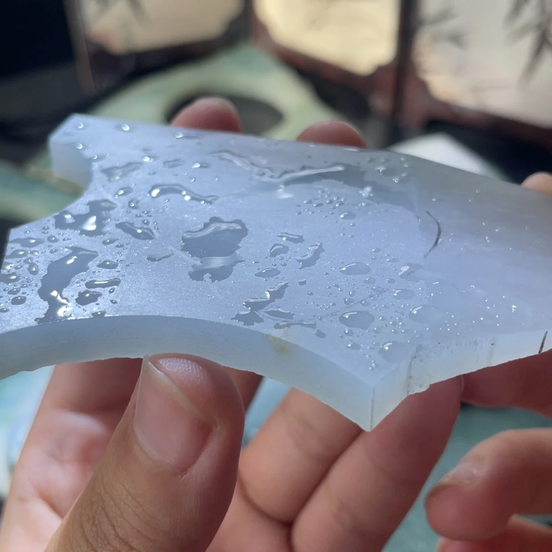 翡翠未镶嵌挂件4✖️6冰观音