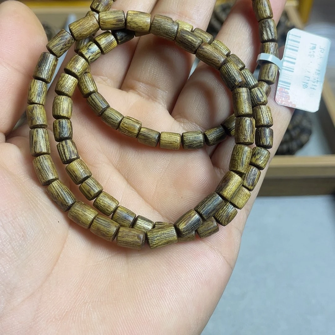 沉香碎屑沉香奇楠沉香老料单圈6毫米