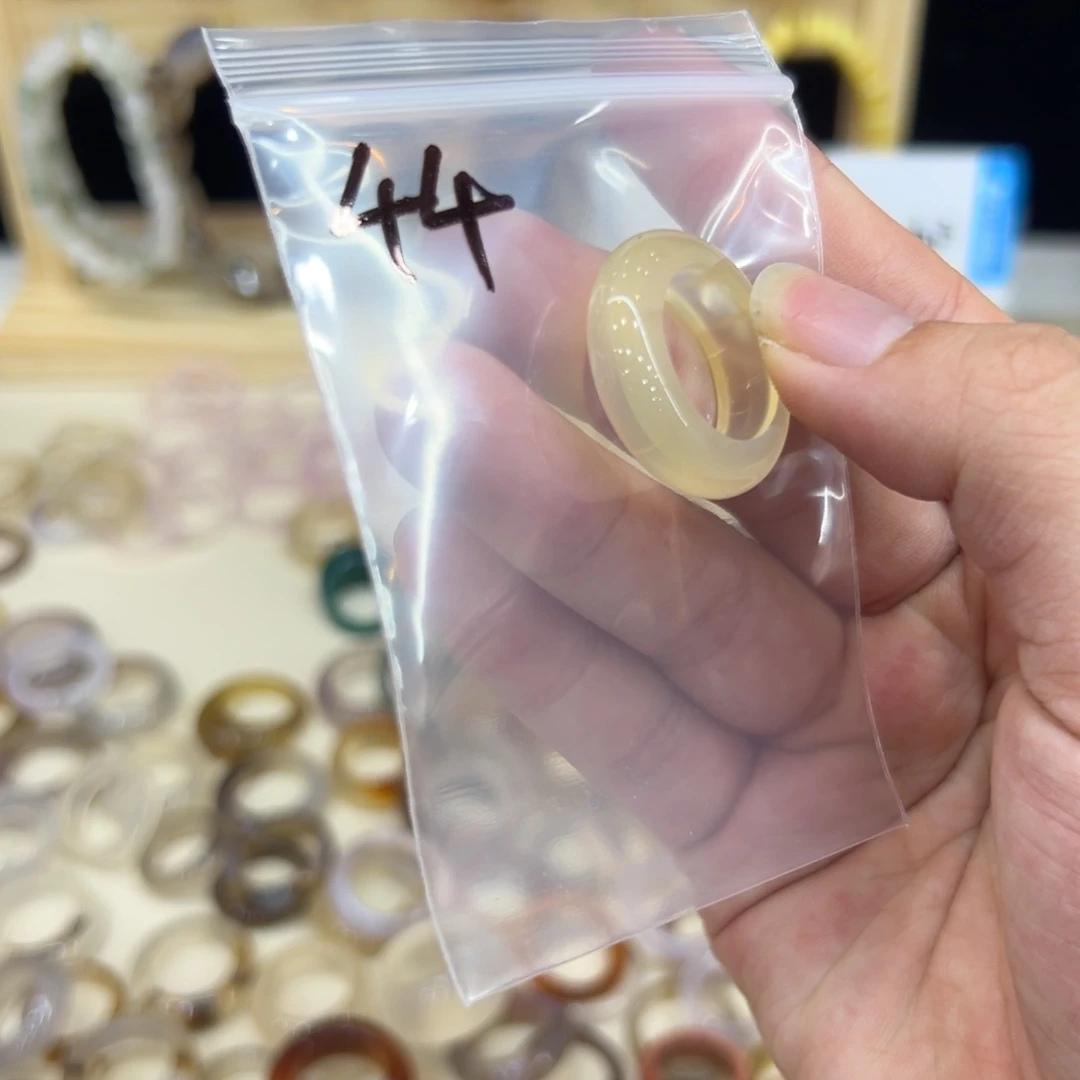 玛瑙/玉髓戒指未镶嵌44港16