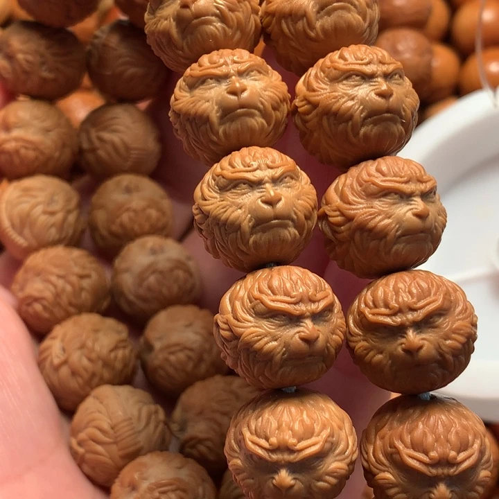 【闪购商品】猴头核桃手串希*?悟空