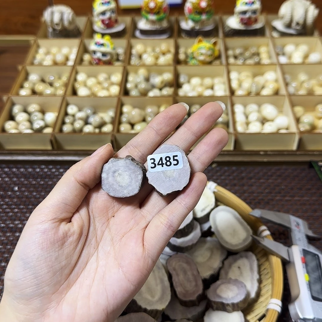 手串/手链鹿骨3485片两个