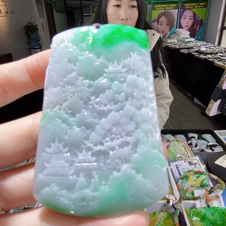 颈饰未镶嵌翡翠翡翠