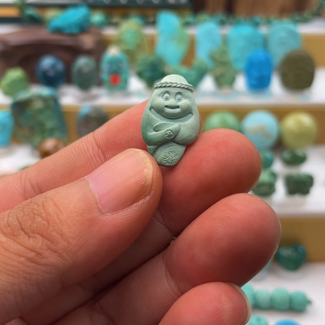 绿松石未镶嵌配饰