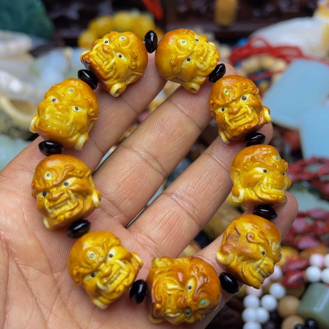 鹿骨手串/手链天然的