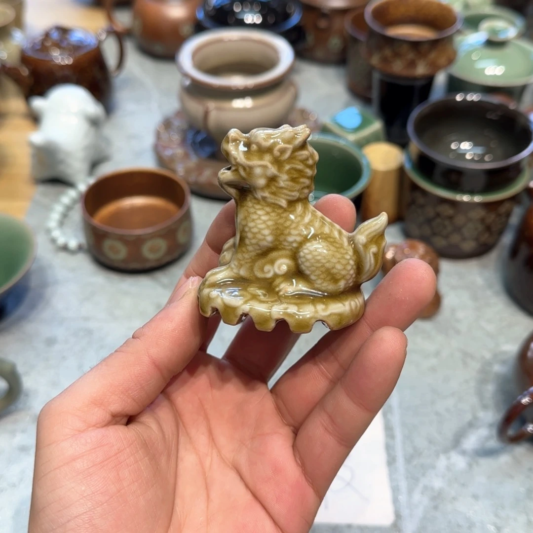 小金茶具青瓷茶器