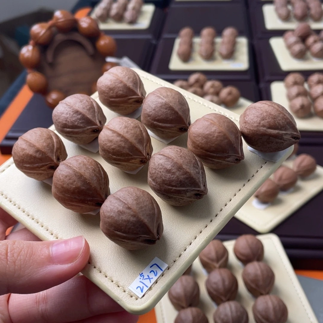 蜗***丶橄榄核手串/手链21.527梅林铁核定制散籽