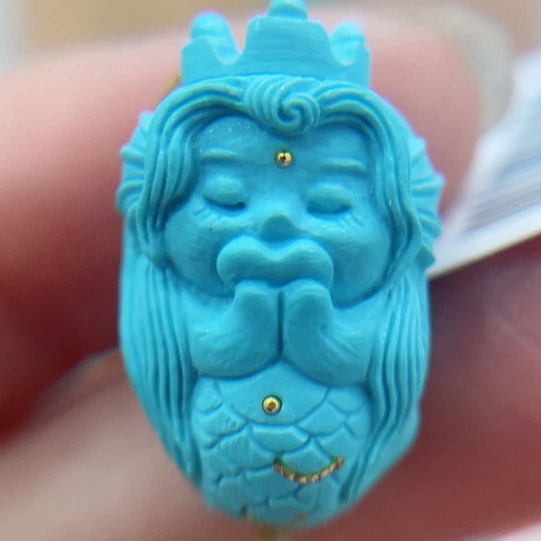 未镶嵌绿松石珠宝奇石