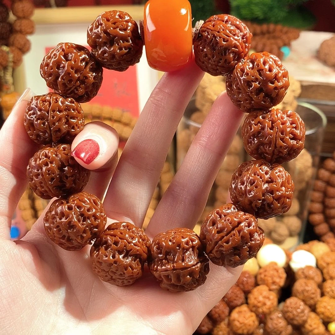 金刚菩提吊坠215玉华花蜜